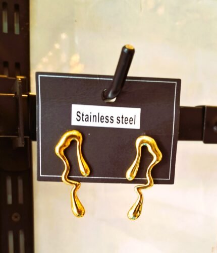 Gold Plated Hoop Earring