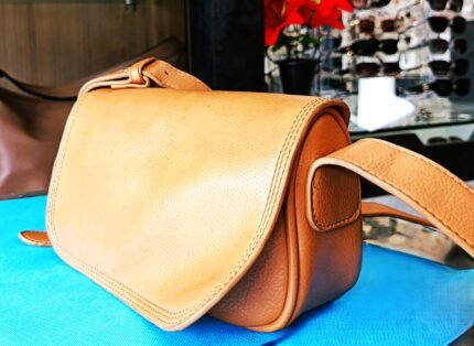 Brown Ladies PU Leather Bag