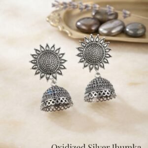 Jhilimili Traditional Oxidized Silver Jhumka Collection