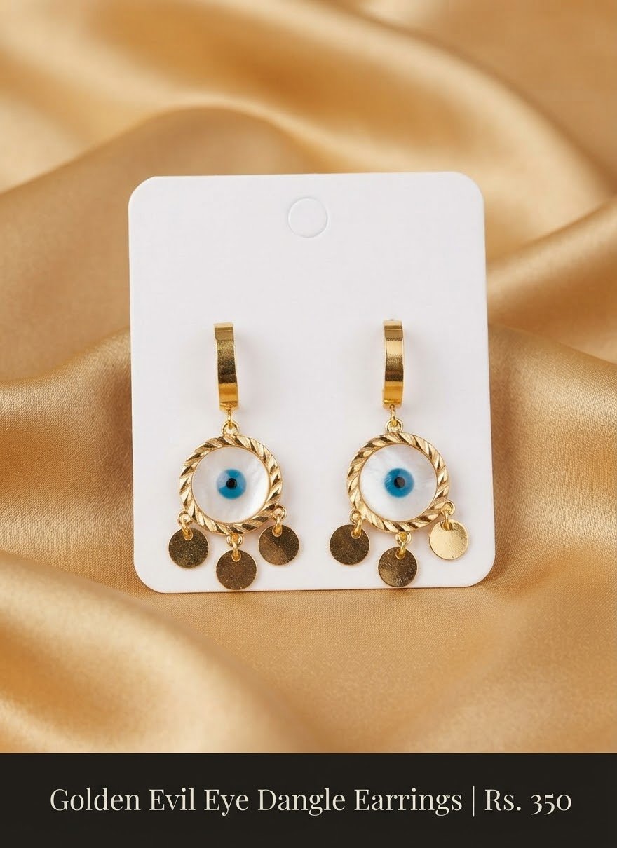 jhilimile: Celestial Luxe Dangle and Drop Earrings - Image 2