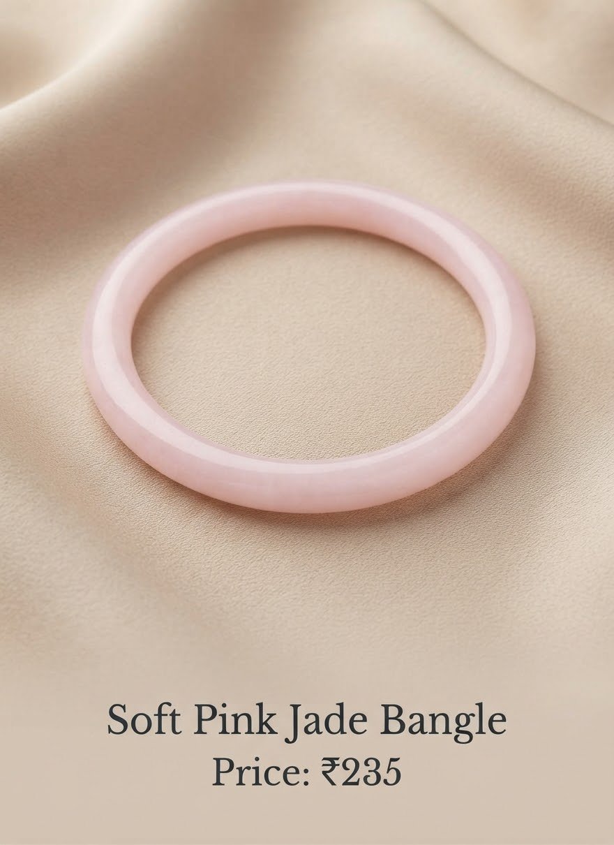 Elegant Gemstone and Jade Bangle Collection - Image 3