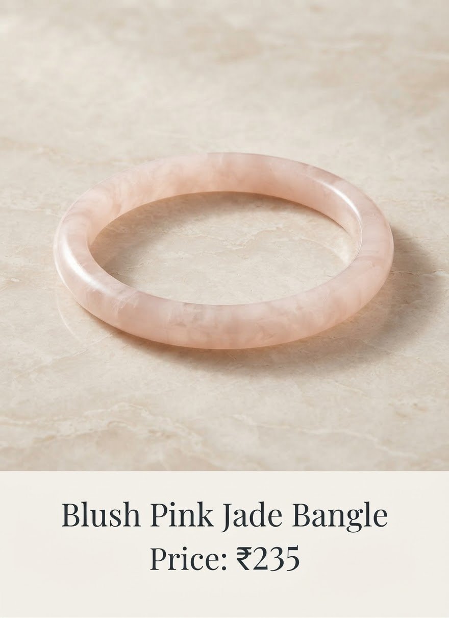 Elegant Gemstone and Jade Bangle Collection - Image 9