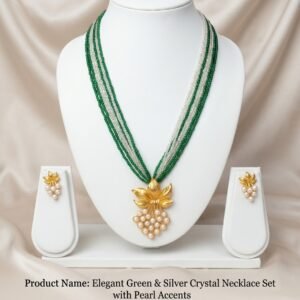 Premium Pearl and Crystal Necklace Collection