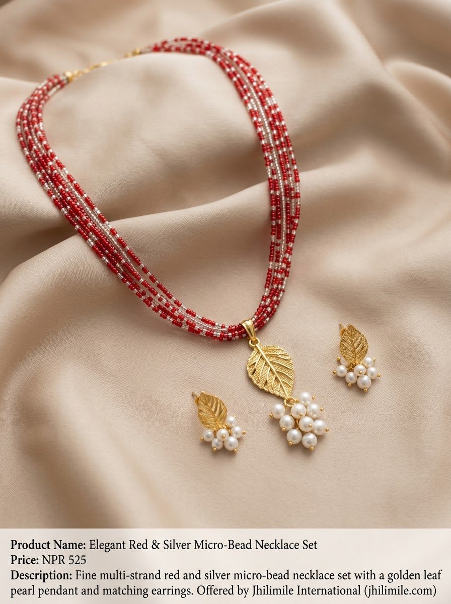 Premium Pearl and Crystal Necklace Collection - Image 3