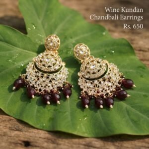 Designer Kundan and Pearl Earrings Collection
