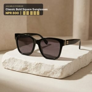 Classic Bold Square Sunglasses for Women